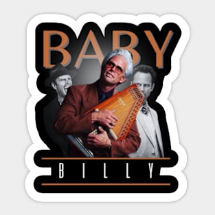 Baby billy +++ 90s style fan design Sticker